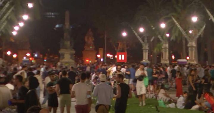 Concentraciones en Arc de Triomf / TV3