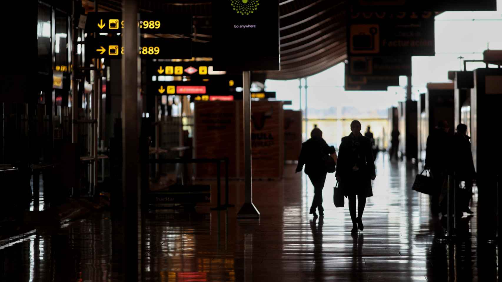 Aeropuerto de Barajas, propiedad de Aena / EP