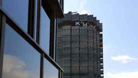 Sede central de Caixabank en la Diagonal de Barcelona