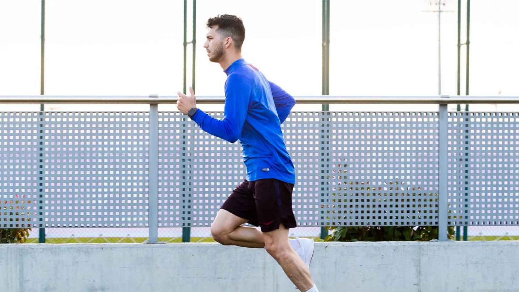 Un jugador de fútbol sala en un entrenamiento / EP