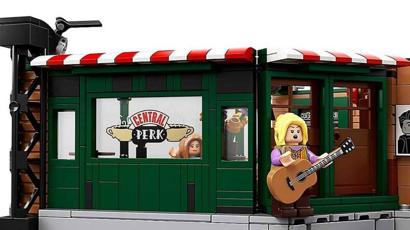 El Lego de Central Perk, uno de los productos de merchandising que forma parte de las curiosidades de Friends / LEGO