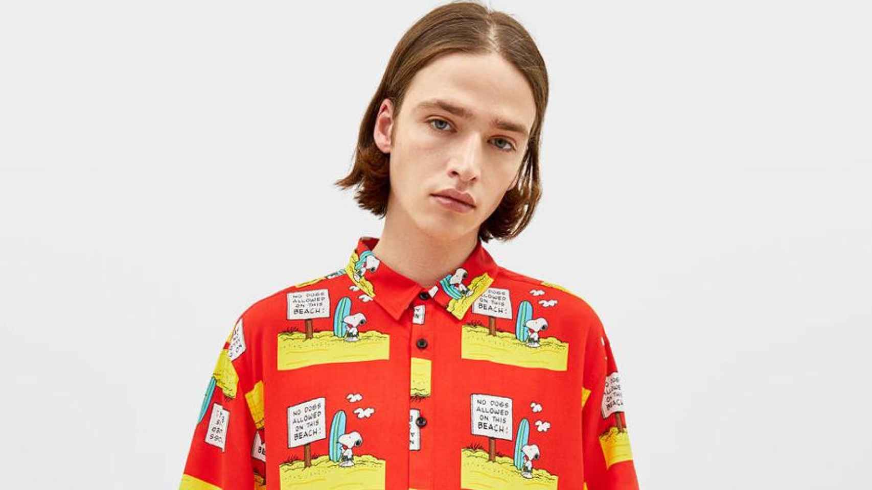 Snoopy, tendencia de moda masculina / BERSHKA