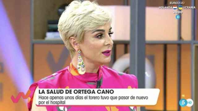 Ana María Aldón, preocupada por Ortega Cano en 'Viva la vida' / MEDIASET
