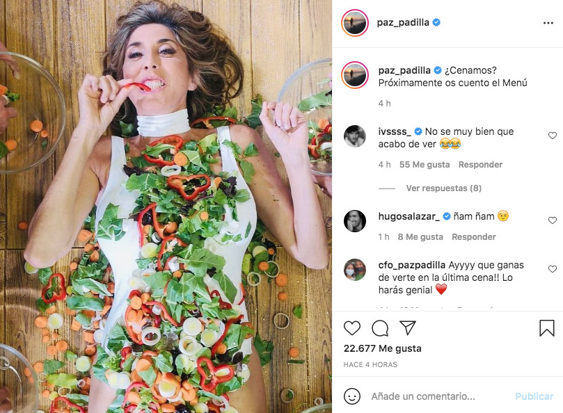 Publicación de Paz Padilla en Instagram / @paz_padilla