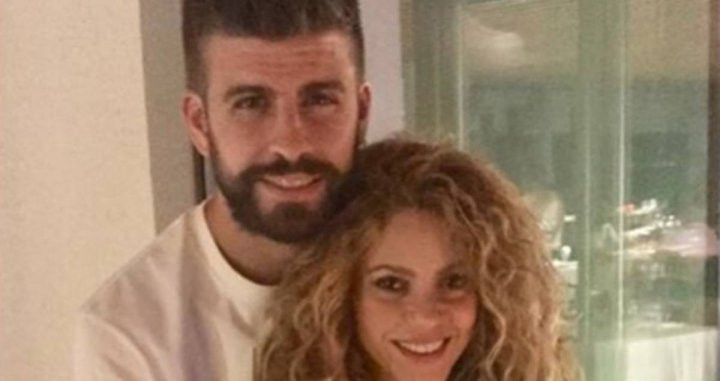 Shakira y Piqué en su casa de Barcelona