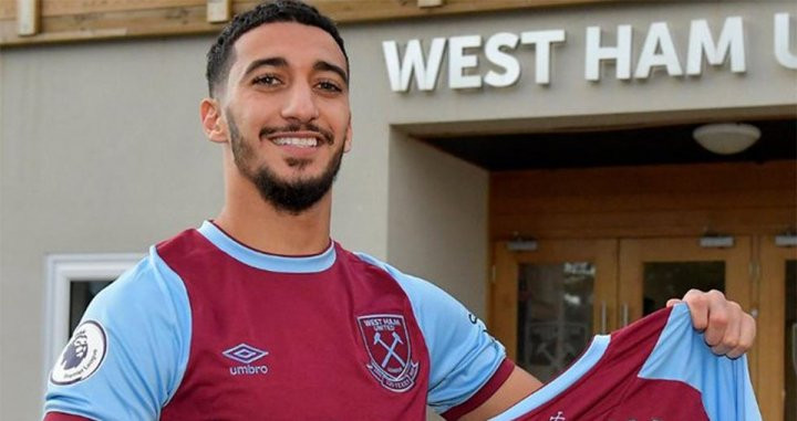 Saïd Benrahma, nuevo jugador del West Ham / WEST HAM