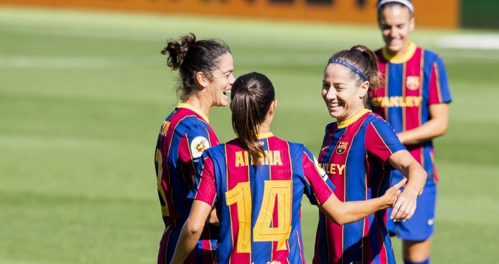 El Barça Femenino en el Johan Cruyff en una imagen de archivo / FC Barcelona