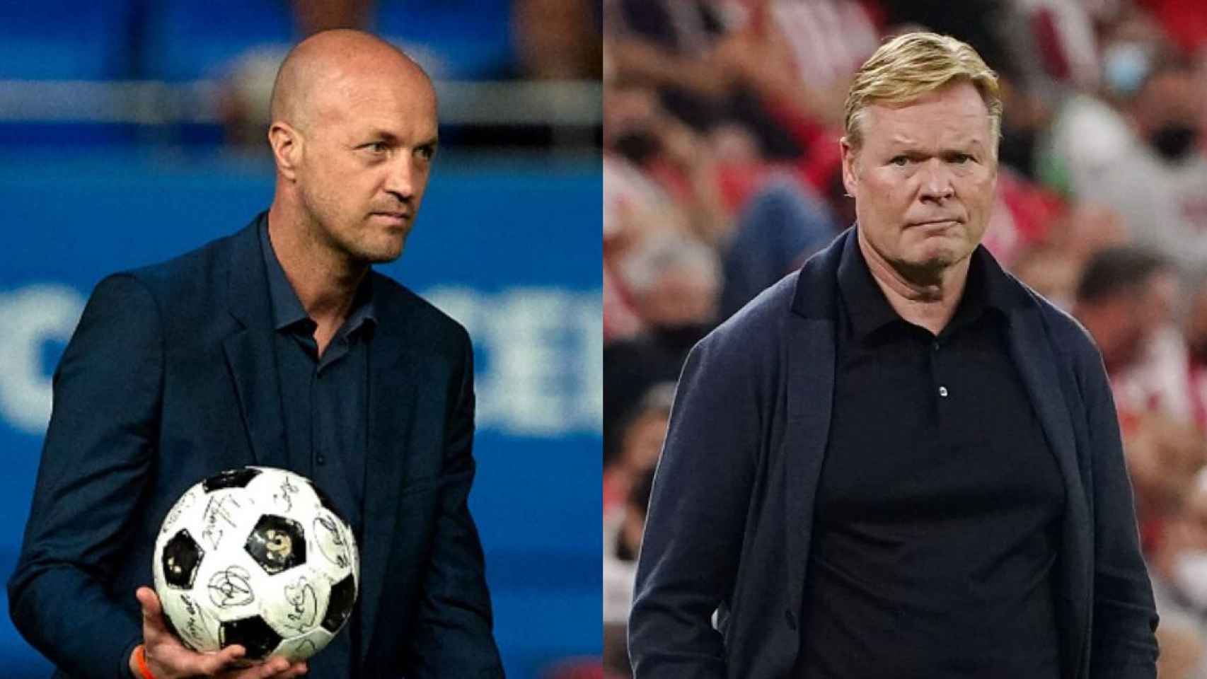 Jordi Cruyff y Ronald Koeman, en un fotomontaje / Culemanía