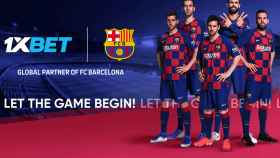 Imagen del acuerdo del Barça con 1xBet / FCB