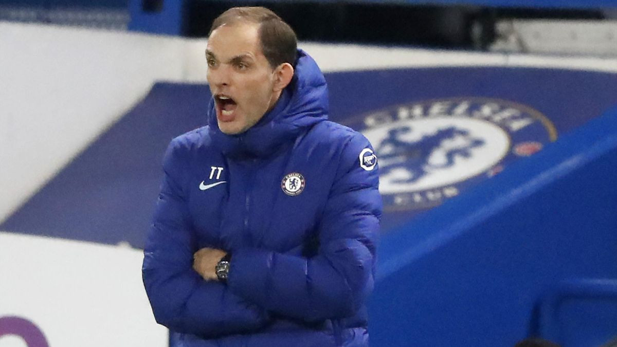 Tuchel grita a los jugadores del Chelsea / REDES