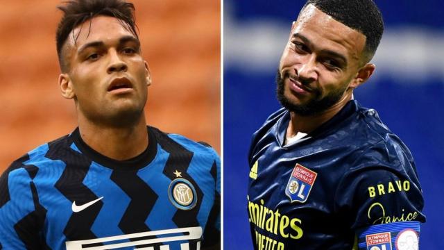 Lautaro y Depay, en un montaje | REDES