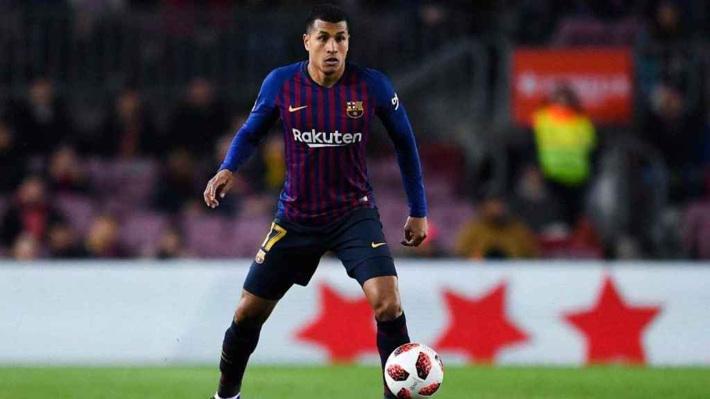 Jeison Murillo en un encuentro con el FC Barcelona / EFE