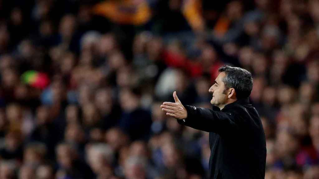 Ernesto Valverde gana la partida a Simeone en el Barça-Atlético / EFE