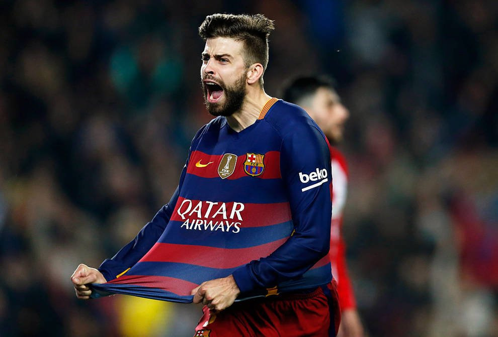 Una imagen de archivo de Gerard Piqué celebrando un gol / EFE