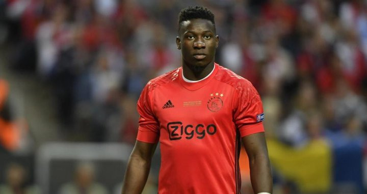 André Onana en un encuentro con el Ajax / EFE