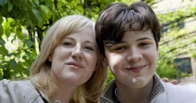 Jacob y su madre, Kristine Barnett / DEBORAH BAIC