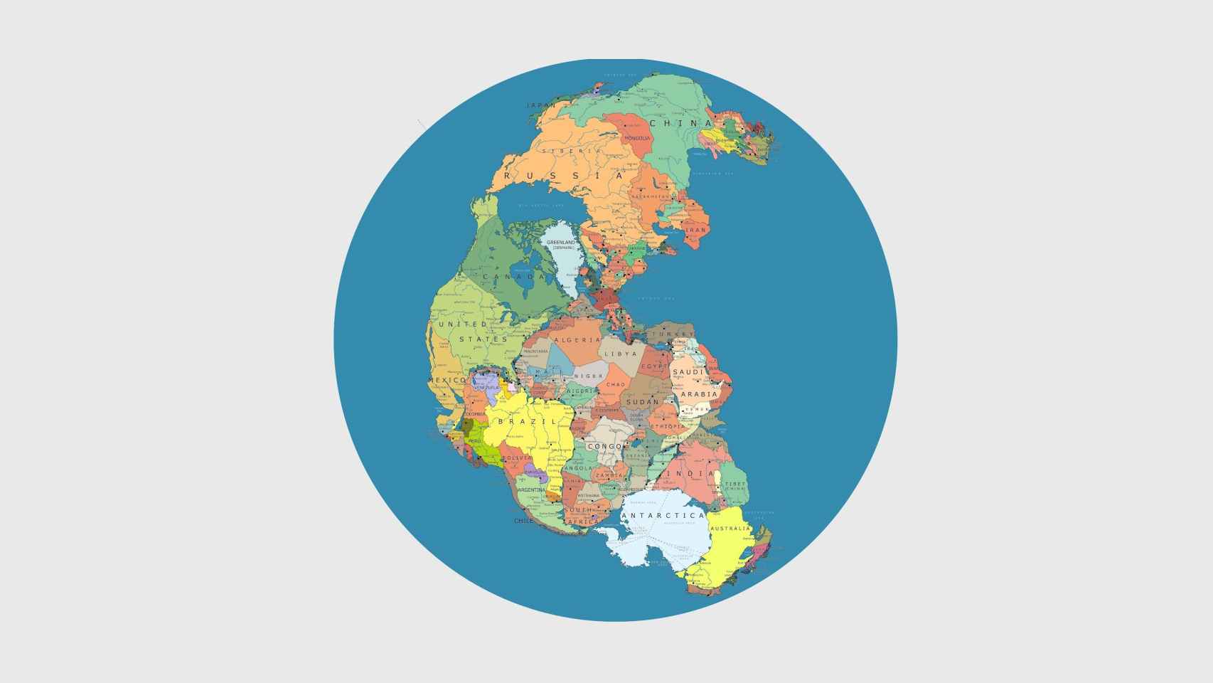 Pangea / CREATIVE COMMONS