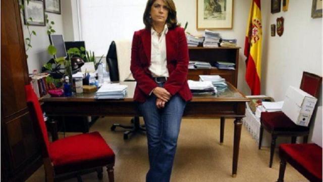 Imagen de Dolores Delgado cuando era fiscal de la Audiencia Nacional / EFE