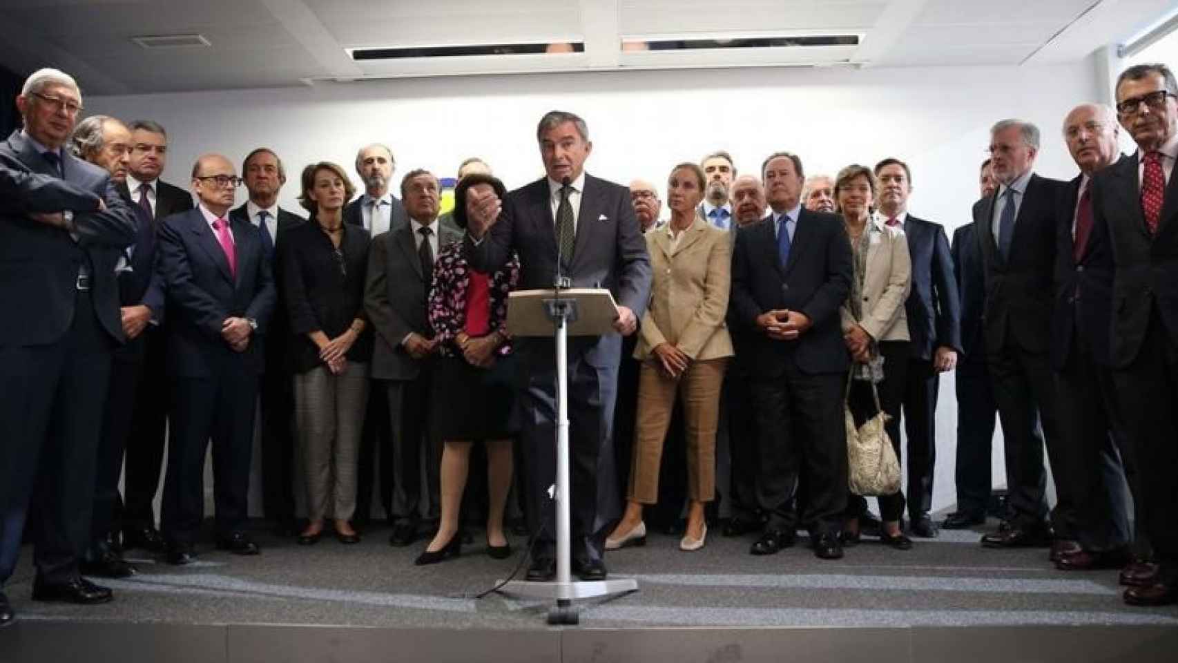 El Círculo de Empresarios en rueda de prensa.