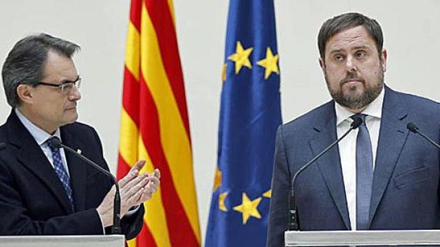 Mas y Junqueras