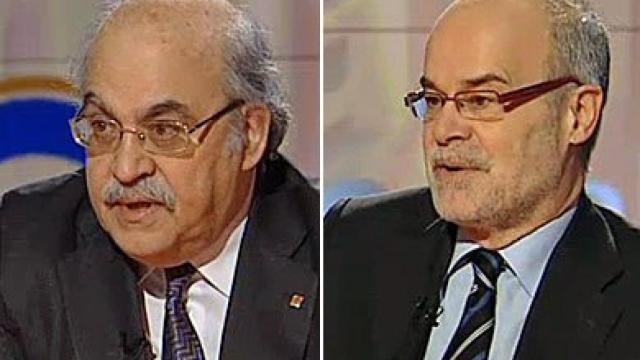 Andreu Mas-Colell y Antoni Castells