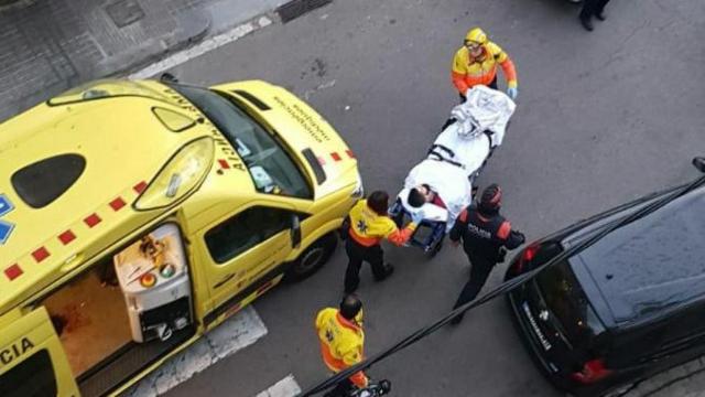 Imagen de una de las personas heridas en el incidente / CG