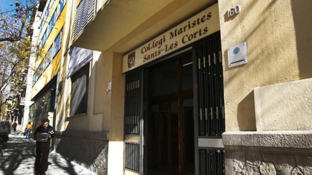 Imagen de archivo de la entrada del colegio de los Maristas de Sants- Les Corts en Barcelona / EFE