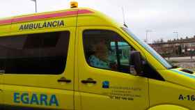 Imagen de un vehículo de transporte sanitario de Ambulancias Egara / Cedida