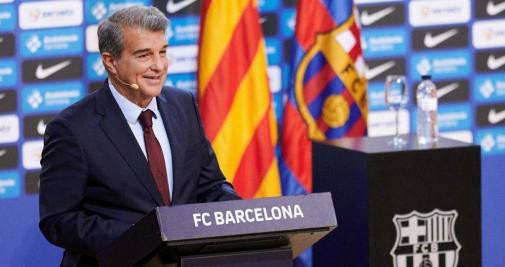 Joan Laporta, presidente del FC Barcelona