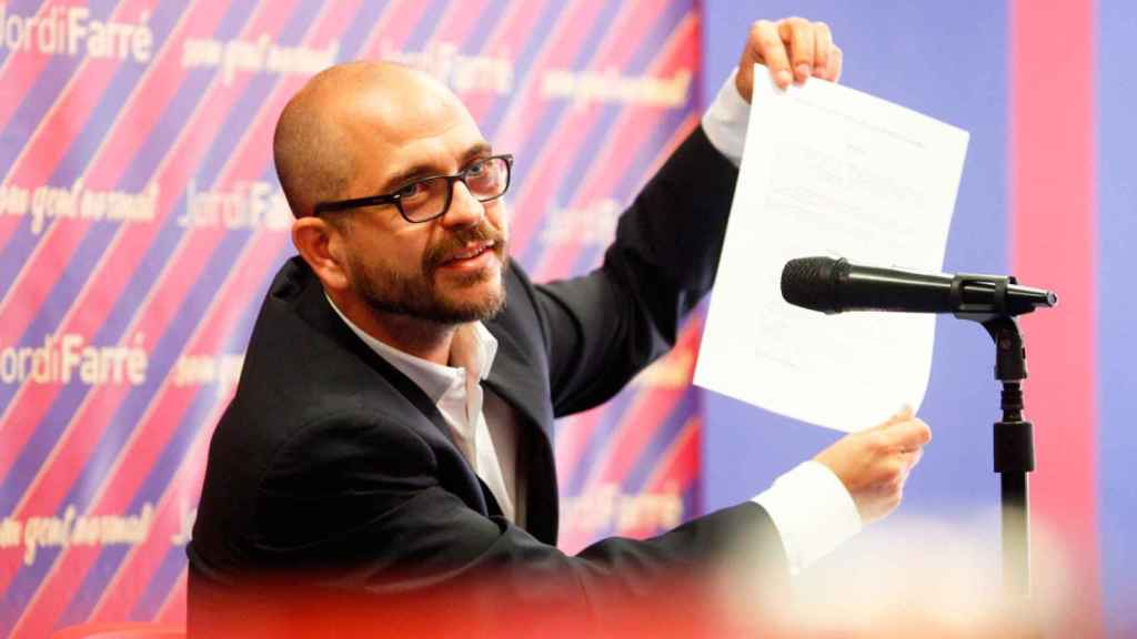 Jordi Farré, fundador de Appeal Agrifood y excandidato a presidente del Barça / EP