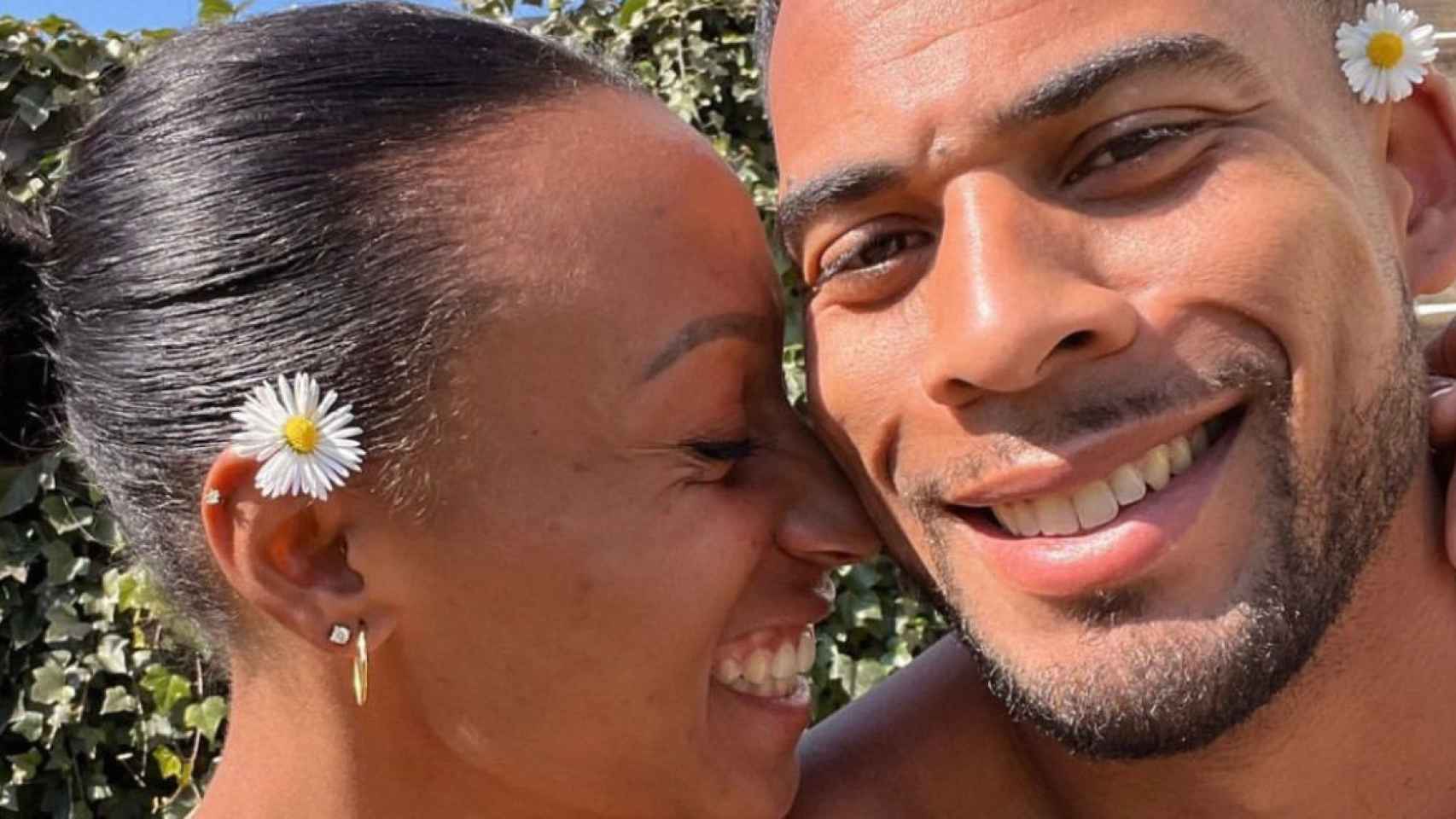 Ana Peleteiro y Benjamin Compaoré / INSTAGRAM