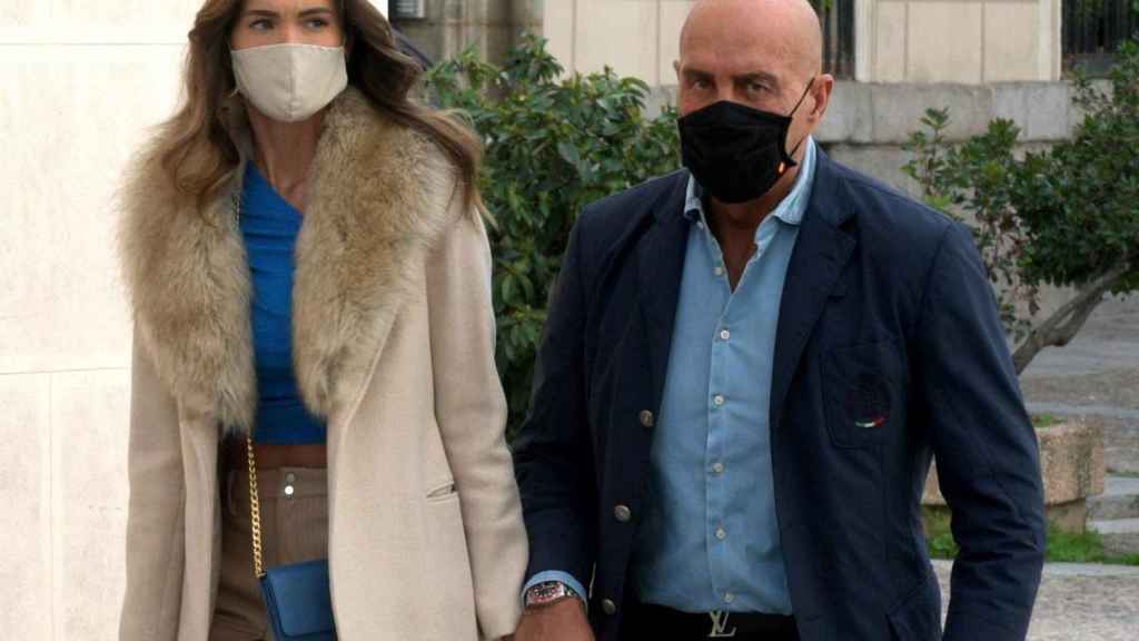 Marta López y Kiko Matamoros de paseo por Madrid / EP