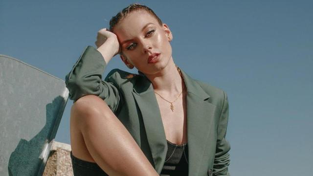 Ester Expósito posa para una conocida marca