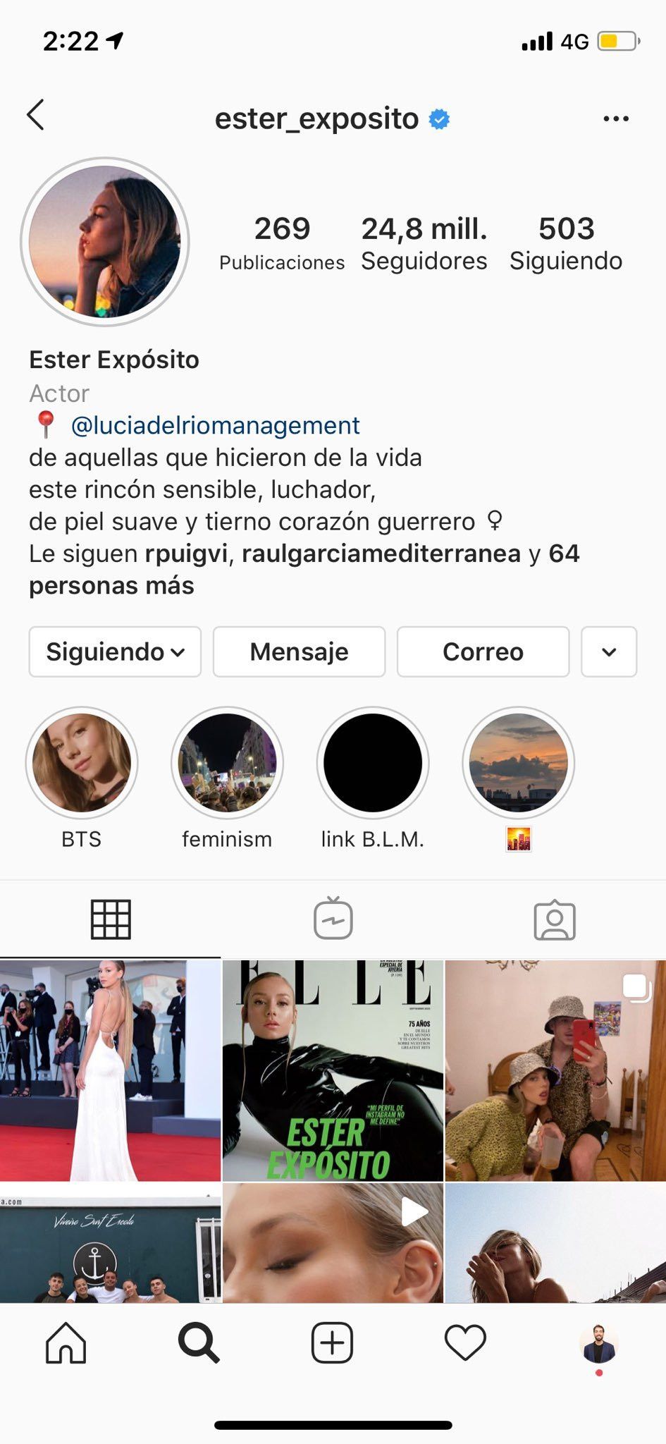 ester expósito instagram