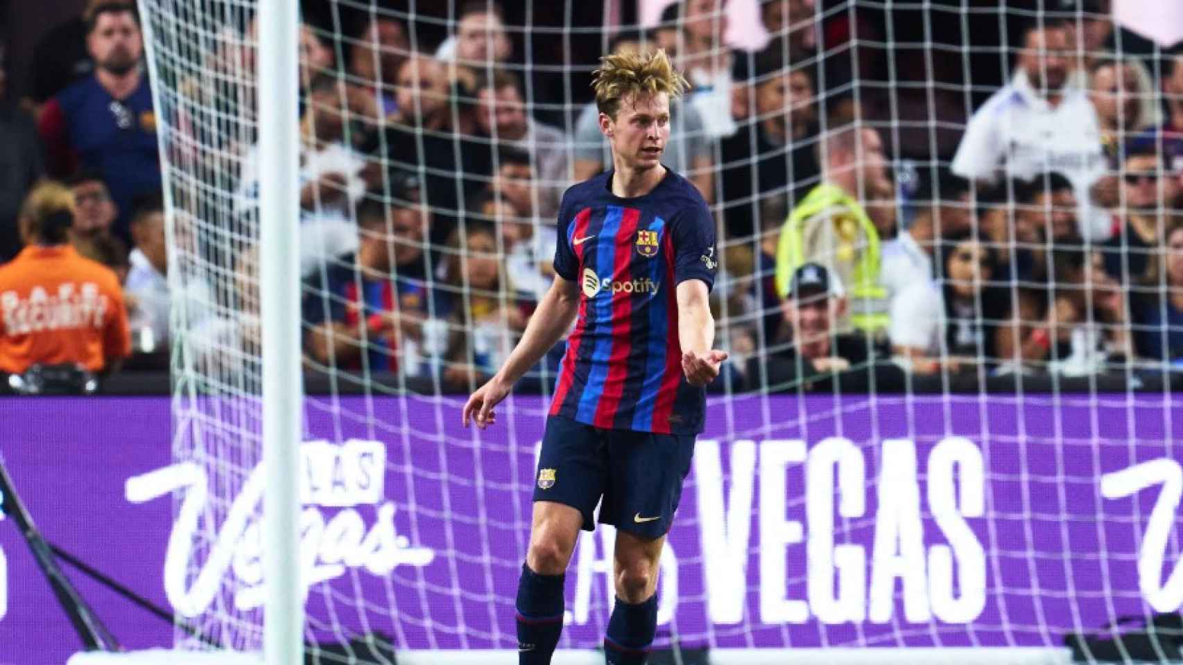 Frenkie de Jong en el clásico de Las Vegas / FCB