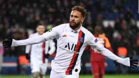 Neymar celebrando un gol con el PSG /REDES