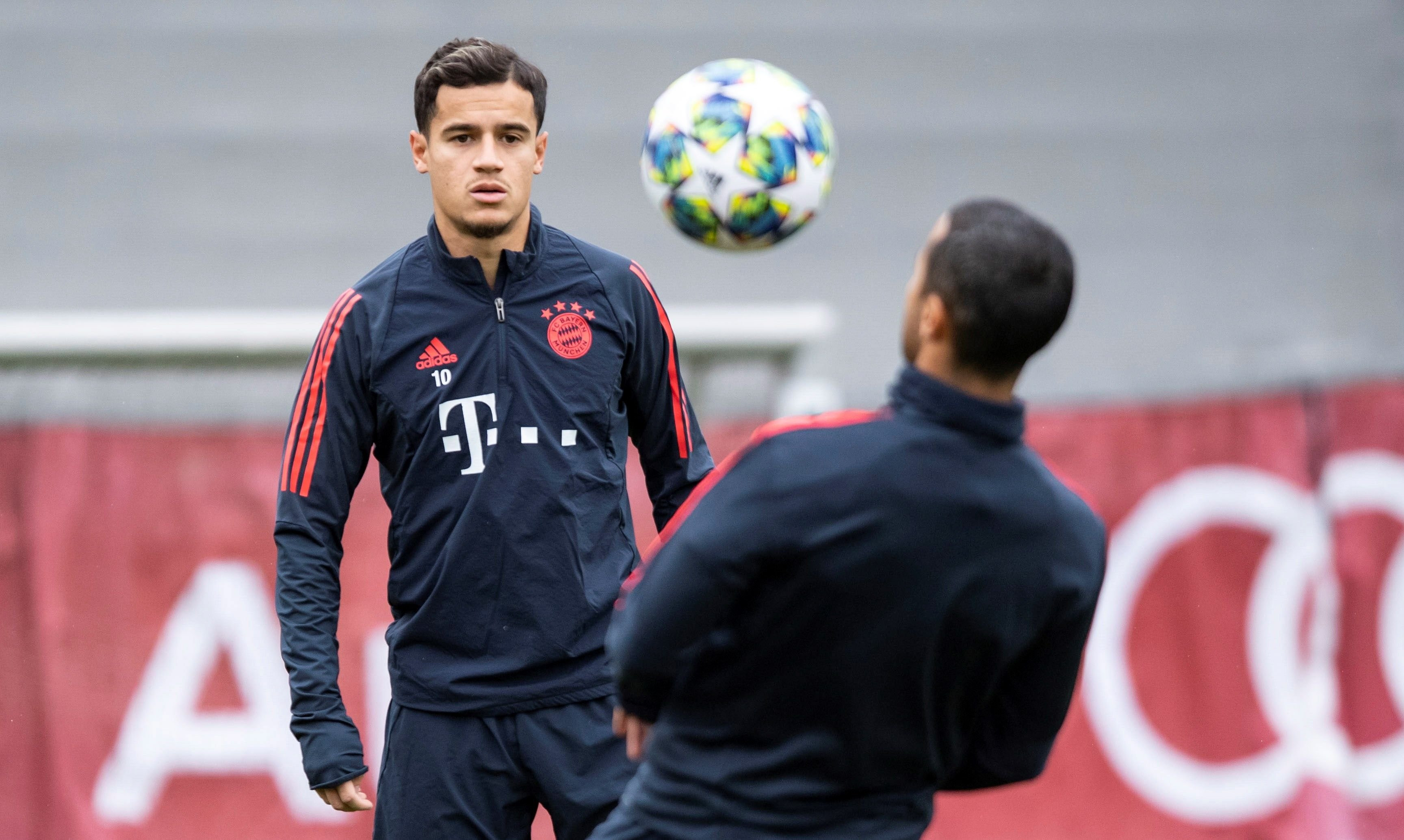 Coutinho entrenando con el Bayern de Múnich / EFE