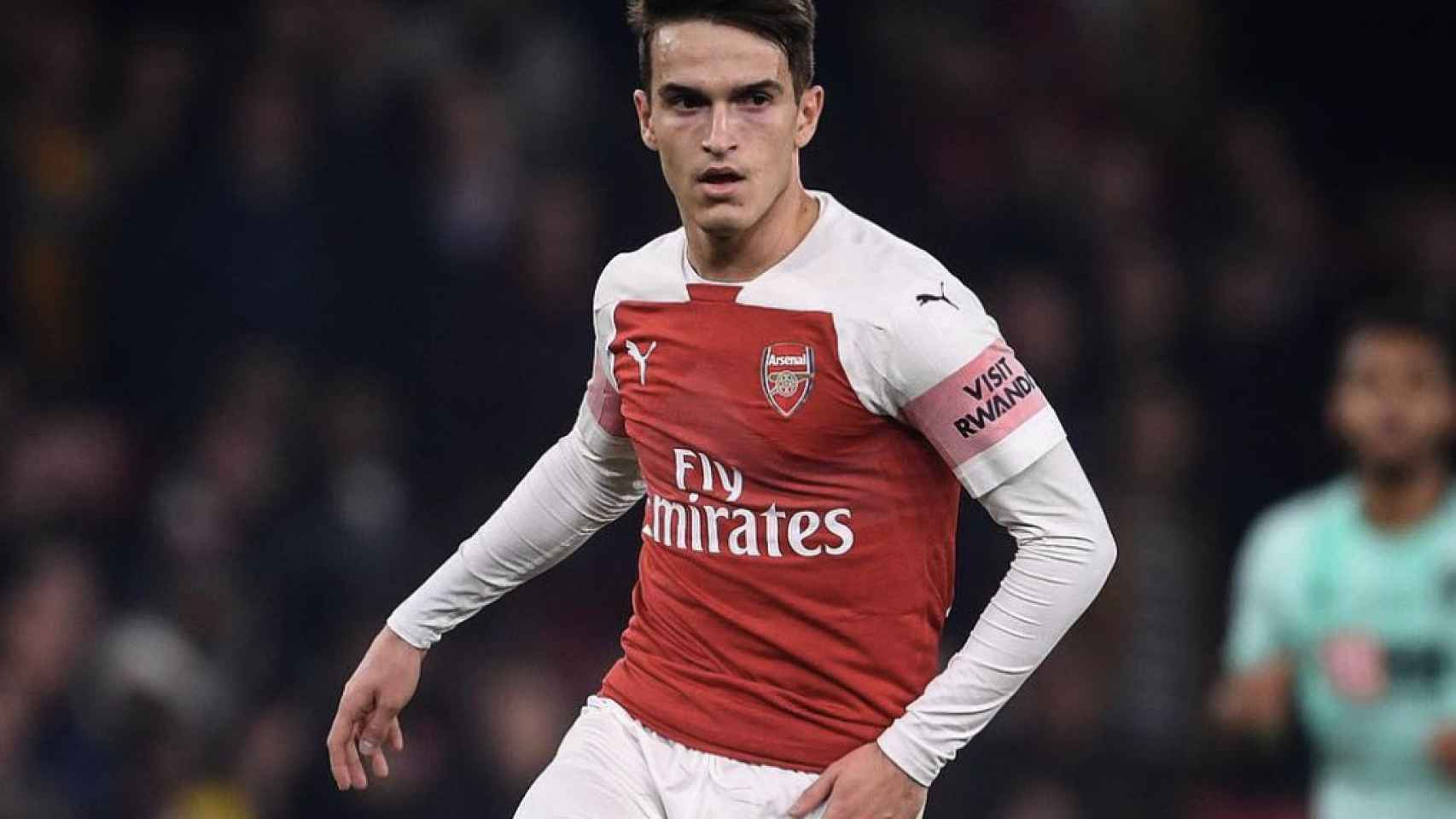 Una foto de Denis Suárez durante un partido con el Arsenal / Instagram