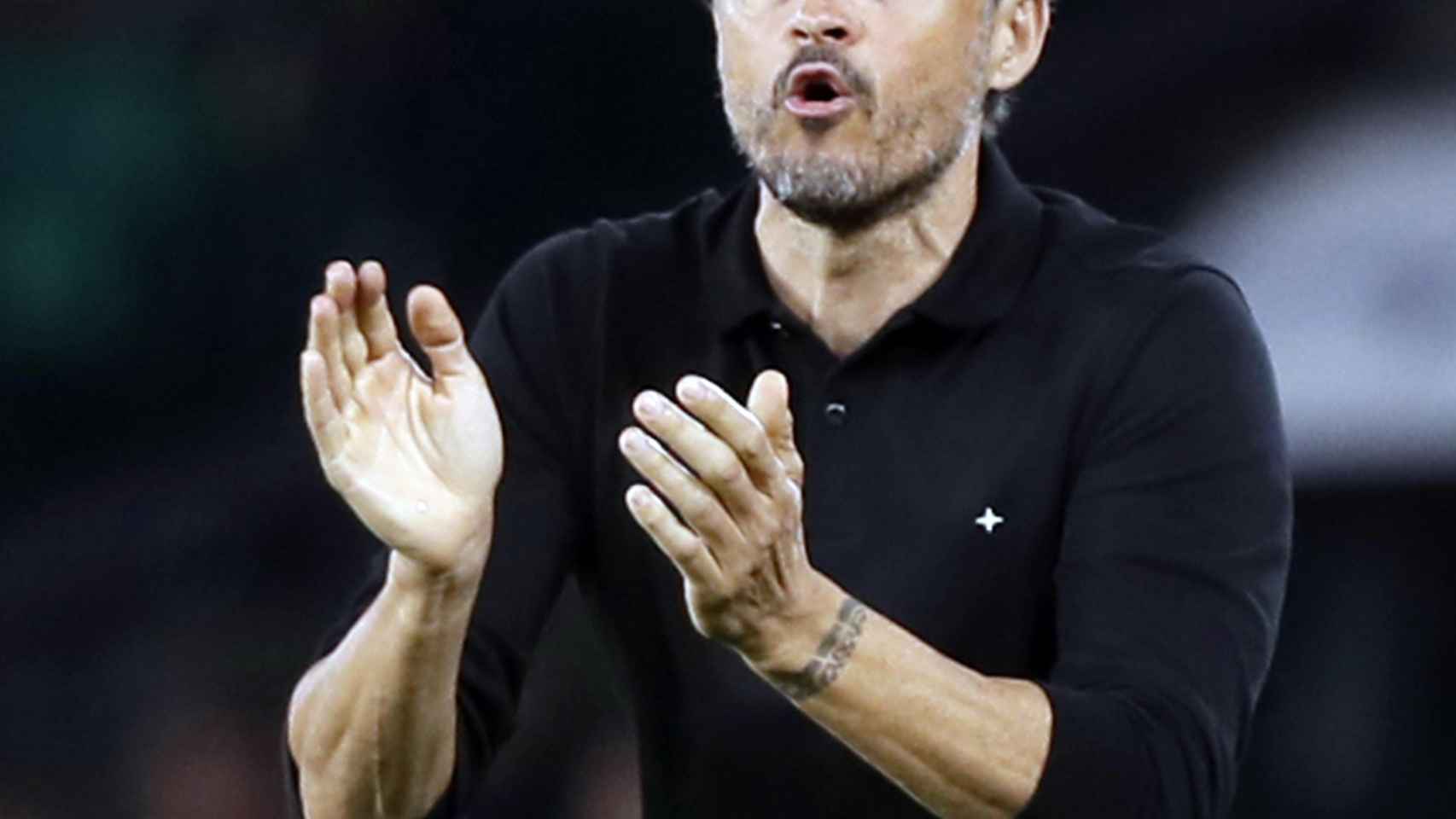 Una foto de Luis Enrique durante el partido España - Inglaterra / EFE