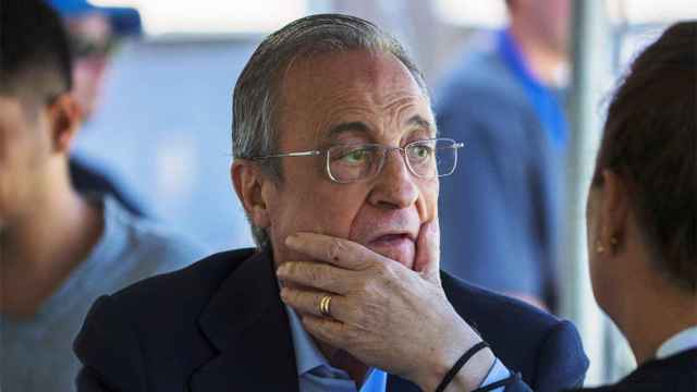 Florentino Pérez, durante una entrevista como presidente del Real Madrid en una imagen de archivo / EFE