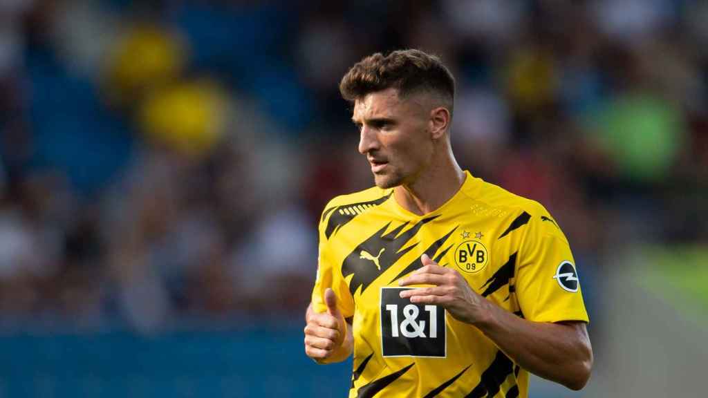 Thomas Meunier, con el Dortmund / REDES