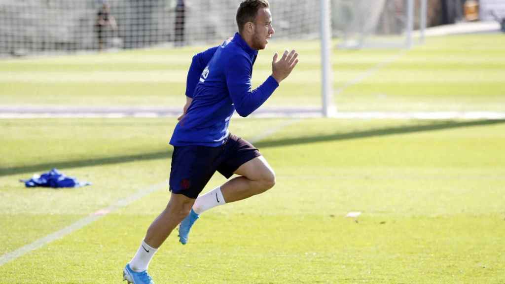 Arthur en un entrenamiento / EFE