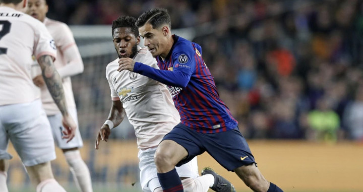 Una foto de Philippe Coutinho durante el Barça - Manchester United / FCB