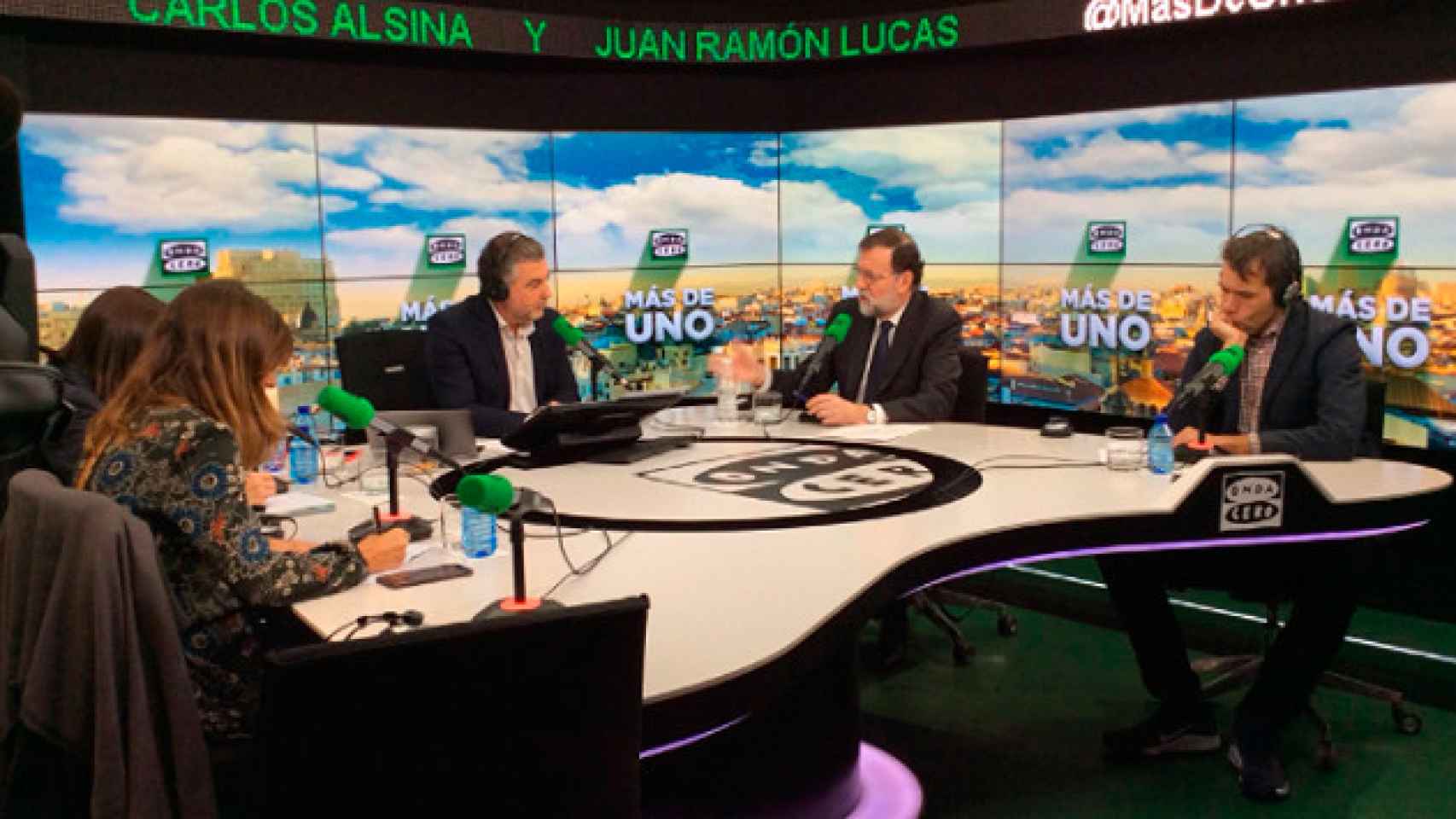 Mariano Rajoy esta mañana en Onda Cero