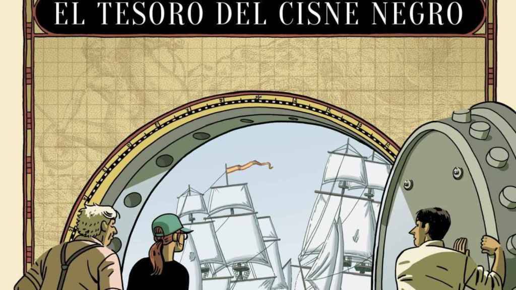 Una imagen de 'El tesoro del cisne negro', de Paco Roca / ASTIBERRI