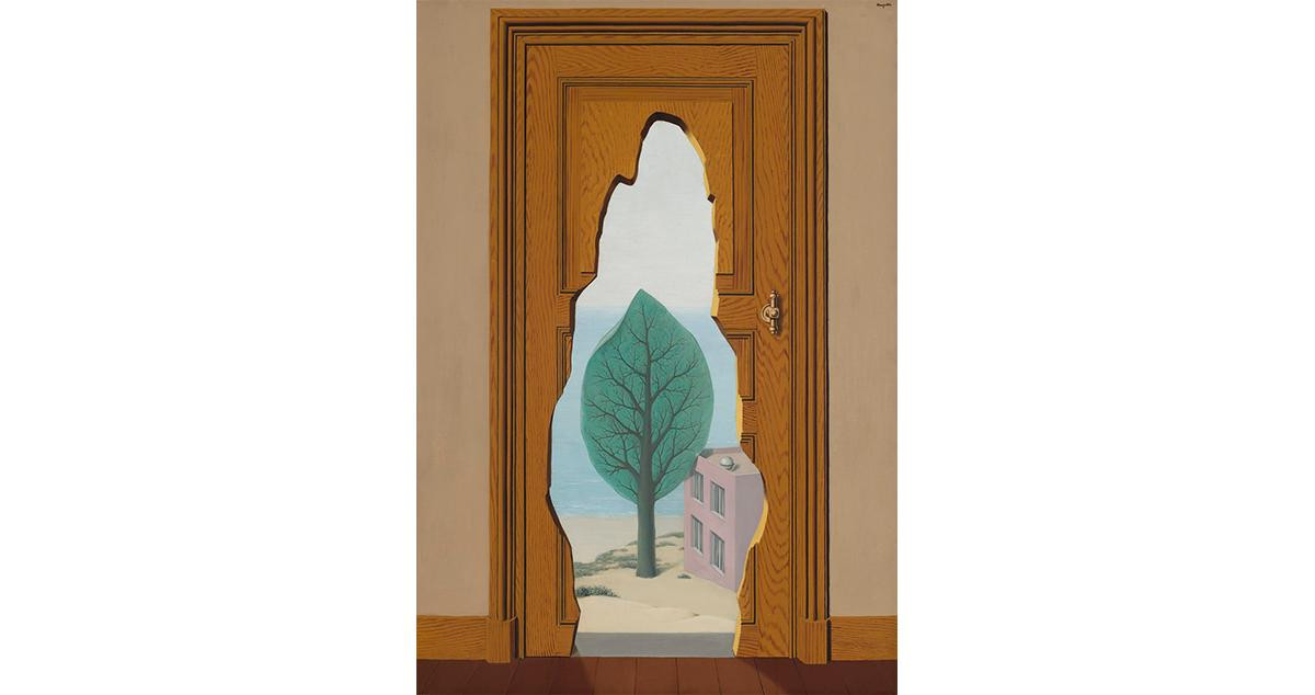 La perspectiva amorosa, 1935 / RENÉ MAGRITTE