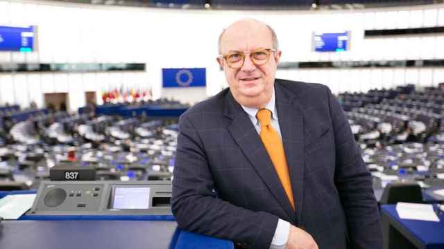 Santiago Fisas en el Parlamento Europeo