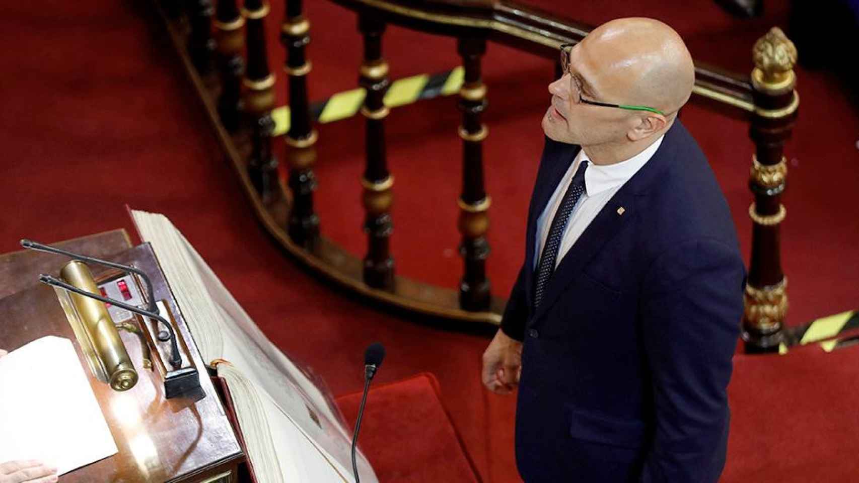 El senador de ERC Raül Romeva / EFE