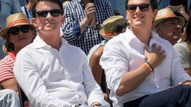 Manuel Valls junto a Albert Rivera en una imagen de archivo / EFE