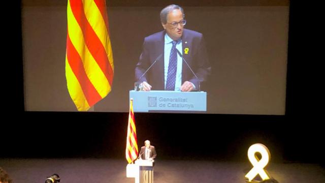 Quim Torra en el Teatro Nacional de Cataluña / CG
